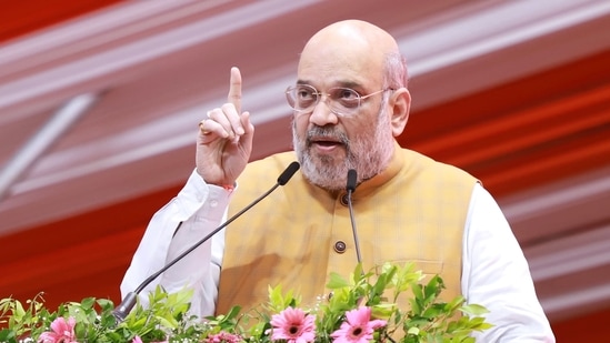 Union Home Minister Amit Shah. Union Home Minister Amit Shah.