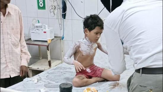 The victims had only come to Ludhiana two weeks ago. (HT Photo)