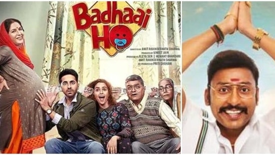 In Badhaai Ho's Tamil remake, while Balaji will slip into Ayushmann Khurrana's role, Sathyaraj and Urvashi will be seen in Gajraj Rao and Neena Gupta's roles.