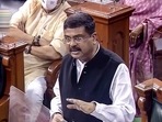 Dharmendra Pradhan insisted that the temple, which is locally revered amongst the masses as a temple of Lord Shiva, is estimated to be around 1,300-1,400 years old (LSTV/PTI Photo) (PTI) Dharmendra Pradhan insisted that the temple, which is locally revered amongst the masses as a temple of Lord Shiva, is estimated to be around 1,300-1,400 years old (LSTV/PTI Photo) (PTI)