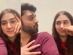 Fans ask Disha Parmar and Rahul Vaidya about actor's missing sindoor. Fans ask Disha Parmar and Rahul Vaidya about actor's missing sindoor.