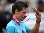 Olympics: Primoz Roglic (in frame) takes road TT gold as Filippo Ganna blows it Olympics: Primoz Roglic (in frame) takes road TT gold as Filippo Ganna blows it