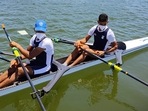 The Indian duo Arjun Lal Jat and Arvind Singh