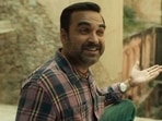 Pankaj Tripathi in a still from Mimi. Pankaj Tripathi in a still from Mimi.