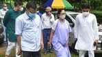 West Bengal chief minister leaves after her meeting with her Delhi counterpart Arvind Kejriwal in the national capital on Wednesday. (ANI) West Bengal chief minister leaves after her meeting with her Delhi counterpart Arvind Kejriwal in the national capital on Wednesday. (ANI)