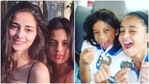 Bhavana Pandey shared an old photo with Ananya Panday, Rysa and Suhana Khan. Bhavana Pandey shared an old photo with Ananya Panday, Rysa and Suhana Khan.
