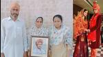 Lovepreet Singh Sidhu’s parents and sister seeking justice after his death on June 23 and (right) the youngster with bride Beant Kaur at their wedding in August 2019. (HT file photos) Lovepreet Singh Sidhu’s parents and sister seeking justice after his death on June 23 and (right) the youngster with bride Beant Kaur at their wedding in August 2019. (HT file photos)