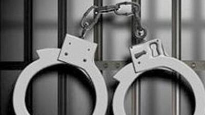 Arrest-handcuffs. Arrest-handcuffs.