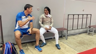 Olympics: Fencer Bhavani Devi (right) says she has learnt lessons, will work on technique (ANI) Olympics: Fencer Bhavani Devi (right) says she has learnt lessons, will work on technique (ANI)
