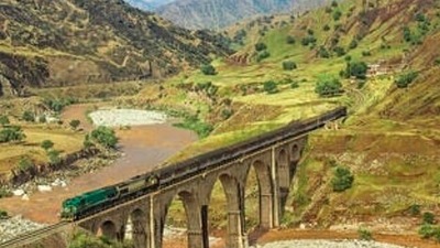 Trans-Iranian Railway: “Started in 1927 and completed in 1938, the railway was designed and executed in a successful collaboration between the Iranian government and 43 construction contractors from many countries,” UNESCO said in a statement.  (Instagram/@persia_tours)