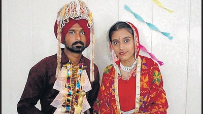 The couple, Jagga Singh and Rashpinder Kaur, were going to tie the knot on July 27. (HT Photo) The couple, Jagga Singh and Rashpinder Kaur, were going to tie the knot on July 27. (HT Photo)