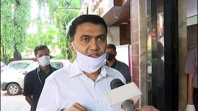 Goa chief minister Pramod Sawant. (ANI) Goa chief minister Pramod Sawant. (ANI)