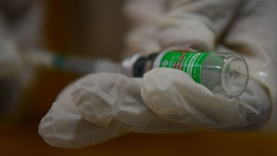 Tope, along with chief minister Uddhav Thackeray, has earlier urged the Centre to provide 30 million vaccine doses per month. (AFP file photo)