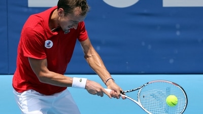 Russia's Daniil Medvedev (AFP) Russia's Daniil Medvedev (AFP)