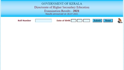 Kerala Board Plus Two Result 2021: Students who have appeared in the exam can check their Kerala DHSE 12th Result 2021 at keralaresults.nic.in.. Direct Link here.