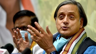Congress MP Shashi Tharoor. (PTI)