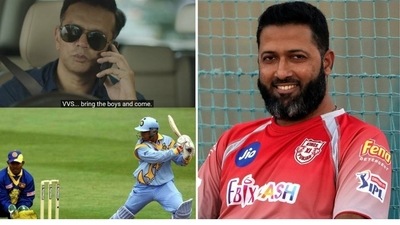 Wasim Jaffer's latest tweet has left the fans in splits (HT Collage)