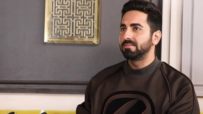 Ayushmann Khurrana on Arbaaz Khan's talk show, Pinch. Ayushmann Khurrana on Arbaaz Khan's talk show, Pinch.