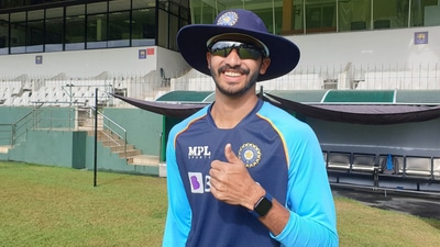Devdutt Padikkal earned his India cap on Wednesday. (BCCI)