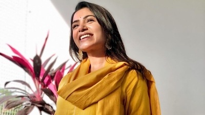 Samantha Akkineni steps up her ethnic game in mustard kurta set, it has pockets (Instagram/@samantharuthprabhuoffl) Samantha Akkineni steps up her ethnic game in mustard kurta set, it has pockets (Instagram/@samantharuthprabhuoffl)
