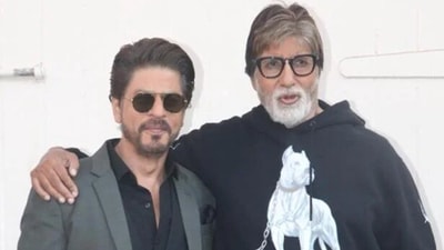 Shah Rukh Khan produced the Amitabh Bachchan-starrer Badla. Shah Rukh Khan produced the Amitabh Bachchan-starrer Badla.