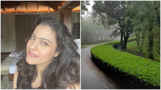 Kajol is in Rishikesh for a spa holiday.