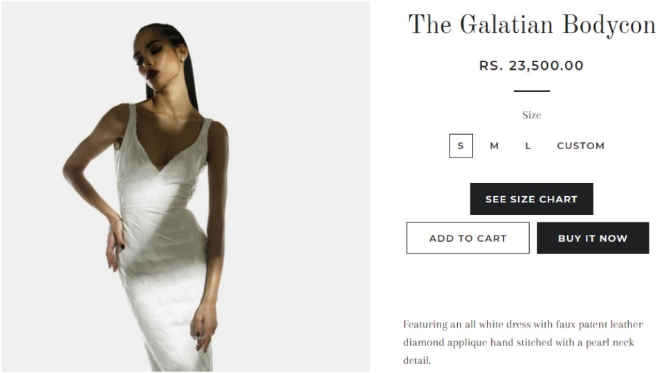 The Galatian Bodycon(sameermadan.com)