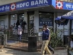 An HDFC Bank Ltd. branch in Mumbai, India (Used for representative purpose only/Bloomberg) An HDFC Bank Ltd. branch in Mumbai, India (Used for representative purpose only/Bloomberg)