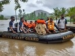 Uttara Kannada was hit by floods triggered by incessant rainfall and rescue operations are underway. (File photo)