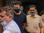 Raj Kundra's lawyer referred to comedian Munawar Faruqui's case where the Supreme Court ordered an ad-interim bail to the comedian, who was arrested by Madhya Pradesh police for allegedly hurting religious sentiment in one of his shows.(PTI) Raj Kundra's lawyer referred to comedian Munawar Faruqui's case where the Supreme Court ordered an ad-interim bail to the comedian, who was arrested by Madhya Pradesh police for allegedly hurting religious sentiment in one of his shows.(PTI)