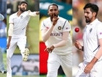 From left: Mohammed Shami, Jasprit Bumrah, Mohammed Siraj and Ishant Sharma. (Getty Images) From left: Mohammed Shami, Jasprit Bumrah, Mohammed Siraj and Ishant Sharma. (Getty Images)