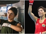 Priyanka Chopra played Mary Kom in her biopic. Priyanka Chopra played Mary Kom in her biopic.