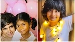 Mandira Bedi with her children Tara and Vir. Mandira Bedi with her children Tara and Vir.