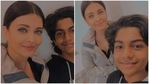Aishwarya Rai with Raaghavan Murugan on Ponniyin Selvan sets. Aishwarya Rai with Raaghavan Murugan on Ponniyin Selvan sets.