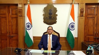 Chief Justice of India NV Ramana intervened to resolve a dispute between an Andhra Pradesh-based couple. Chief Justice of India NV Ramana intervened to resolve a dispute between an Andhra Pradesh-based couple.