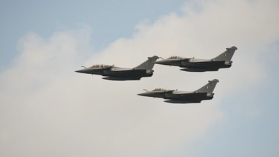 Induction ceremony of the second squadron of Rafale fighter aircraft at the Hasimara airbase in Alipurduar on Wednesday. (ANI Photo) Induction ceremony of the second squadron of Rafale fighter aircraft at the Hasimara airbase in Alipurduar on Wednesday. (ANI Photo)