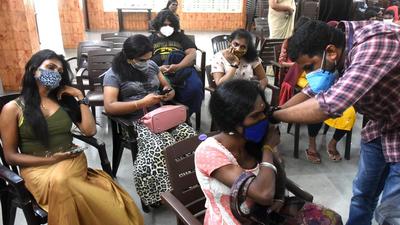 A beneficiary receives a dose of the Covid-19 vaccine in Kochi. (ANI) A beneficiary receives a dose of the Covid-19 vaccine in Kochi. (ANI)