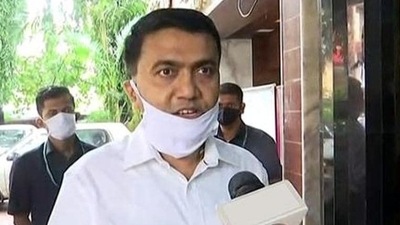 File photo of Goa chief minister Pramod Sawant. (ANI) File photo of Goa chief minister Pramod Sawant. (ANI)
