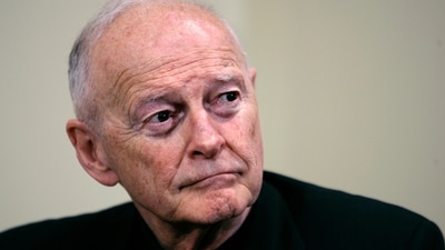 Former Washington Archbishop, Cardinal Theodore McCarrick. (AP) Former Washington Archbishop, Cardinal Theodore McCarrick. (AP)