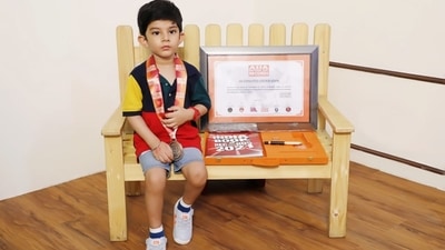 Kunwarpratap Singh who bagged records for his extraordinary memory. (File Photo) Kunwarpratap Singh who bagged records for his extraordinary memory. (File Photo)