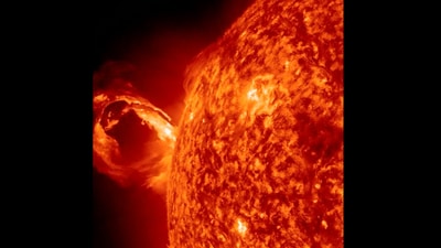 The image is taken from the viral share about the Sun by Nasa. (Instagram/@nasa)