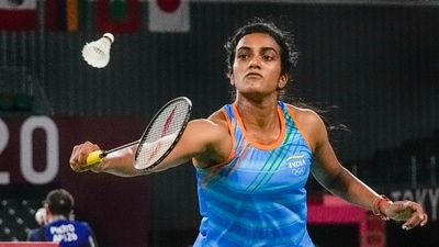 India's PV Sindhu advanced to the quarterfinal of Tokyo Olympics (PTI)