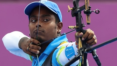 India's Atanu Das put up a stellar show. (Getty Images) India's Atanu Das put up a stellar show. (Getty Images)