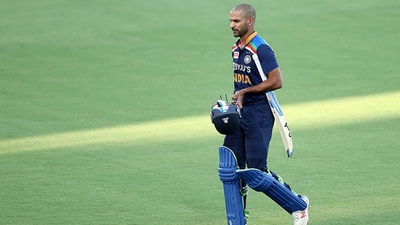 Shikhar Dhawan endured a golden duck in the third T20I. (Getty Images) Shikhar Dhawan endured a golden duck in the third T20I. (Getty Images)