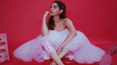 Khushi Kapoor has shared photos from a new photoshoot. Khushi Kapoor has shared photos from a new photoshoot.