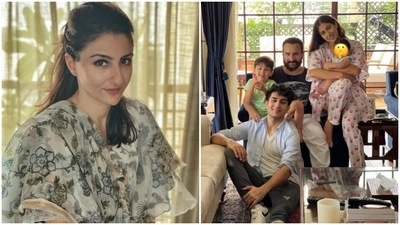 Soha Ali Khan has previously teased her brother Saif Ali Khan as the 'Quadfather'. Soha Ali Khan has previously teased her brother Saif Ali Khan as the 'Quadfather'.