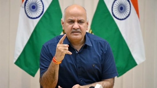 Delhi deputy chief minister Manish Sisodia.(ANI Photo)