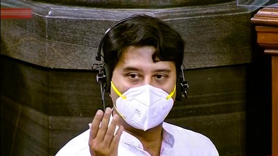 Union minister Jyotiraditya Scindia. (PTI)