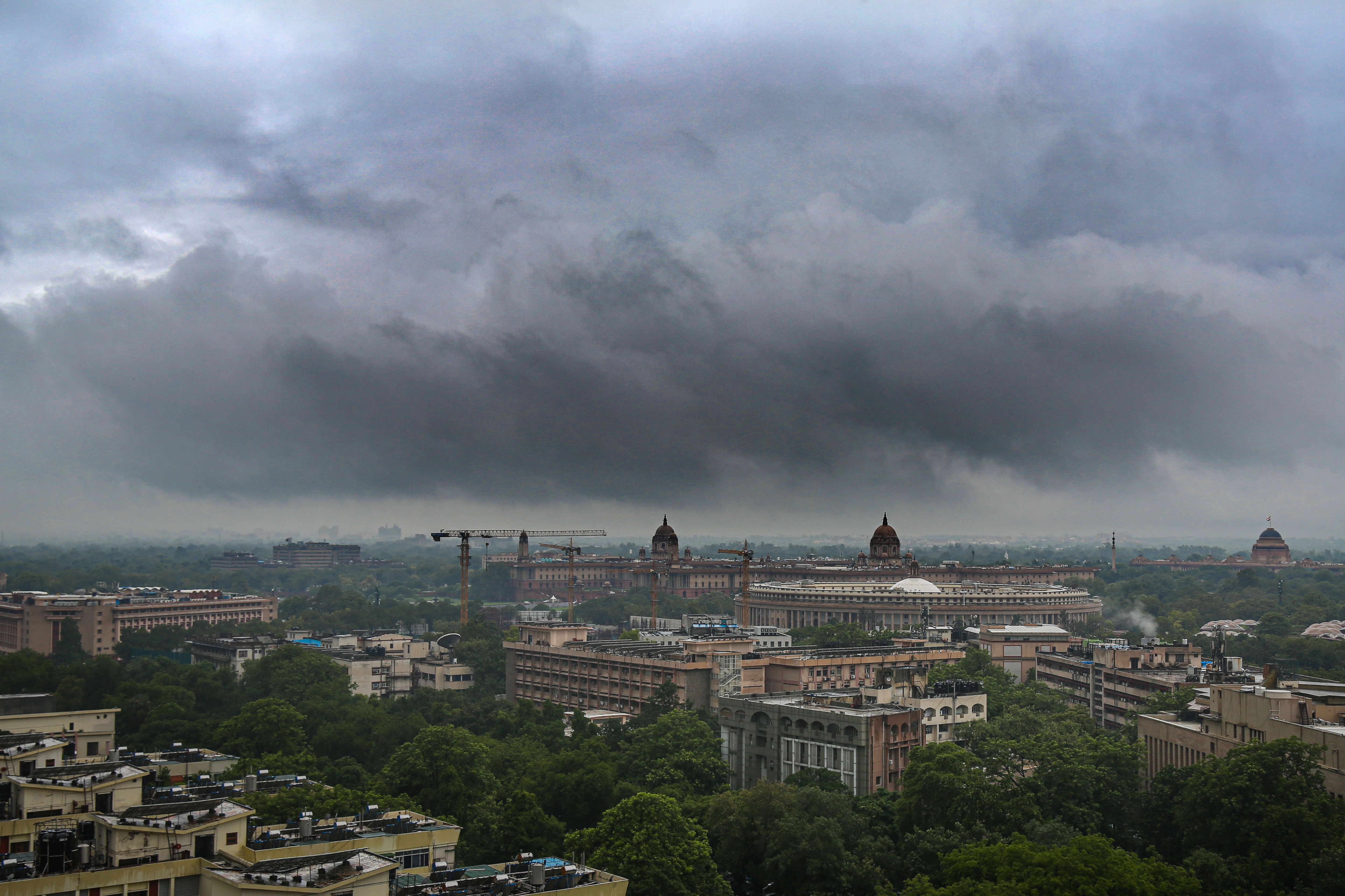 After receiving intense monsoon showers between June 30 and July 1, Delhi has only received convective rainfall. (Sanchit Khanna/HT Photo) After receiving intense monsoon showers between June 30 and July 1, Delhi has only received convective rainfall. (Sanchit Khanna/HT Photo)
