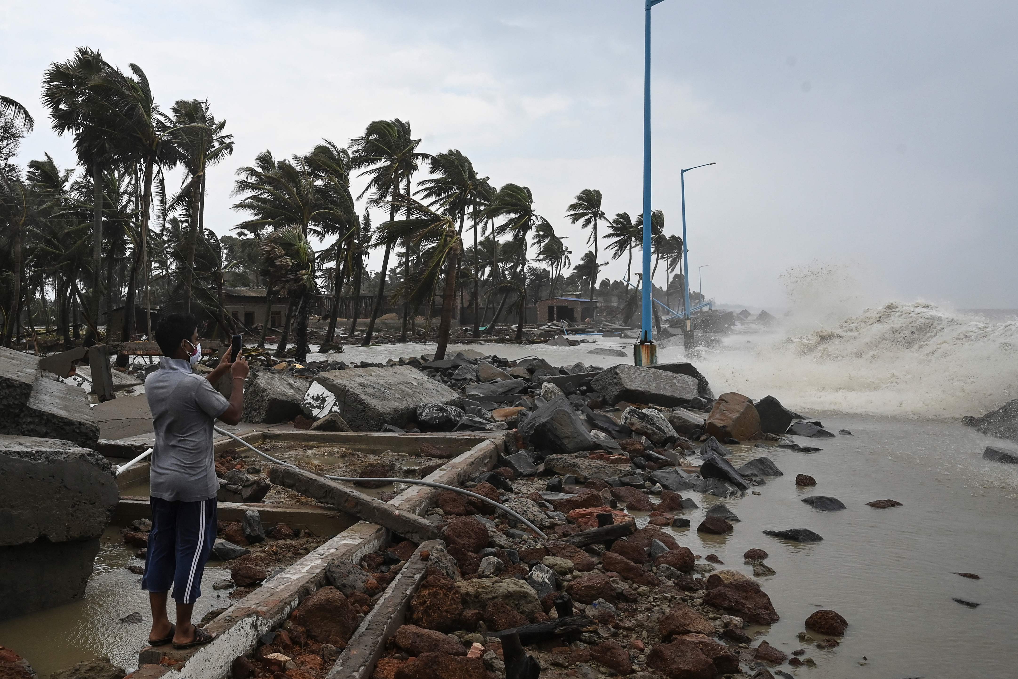Cyclones Yaas and Tauktae — both hit India — ranked 4th and 5th, accounting for $3 billion and $1.5 billion respectively (AFP)